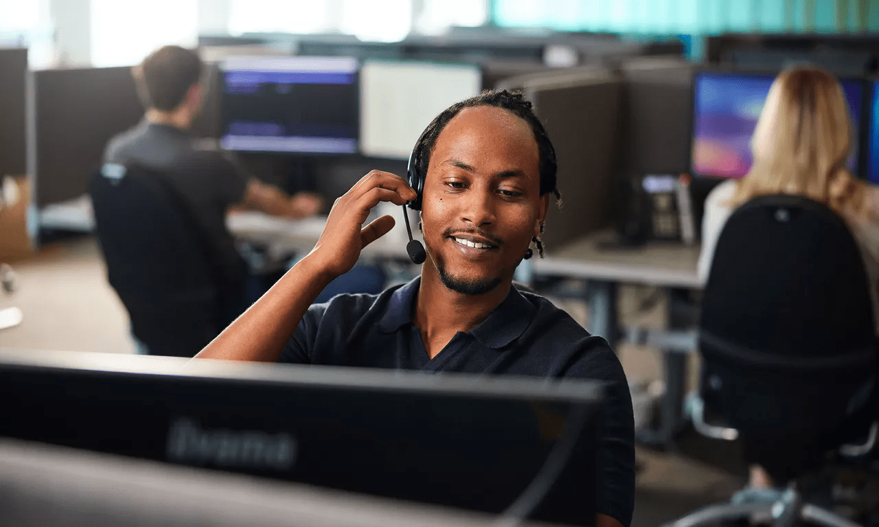 Call center sfeer visual